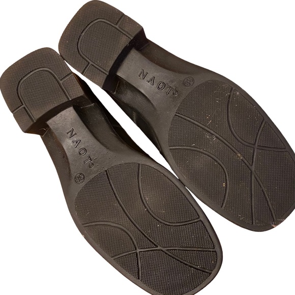 Naot Black Leather Slip On Mule Clogs Women’s EU 38 - Picture 7 of 7